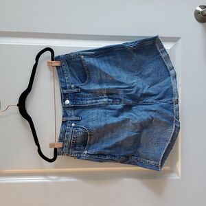 NWT - Madewell Blue Jean Skirt